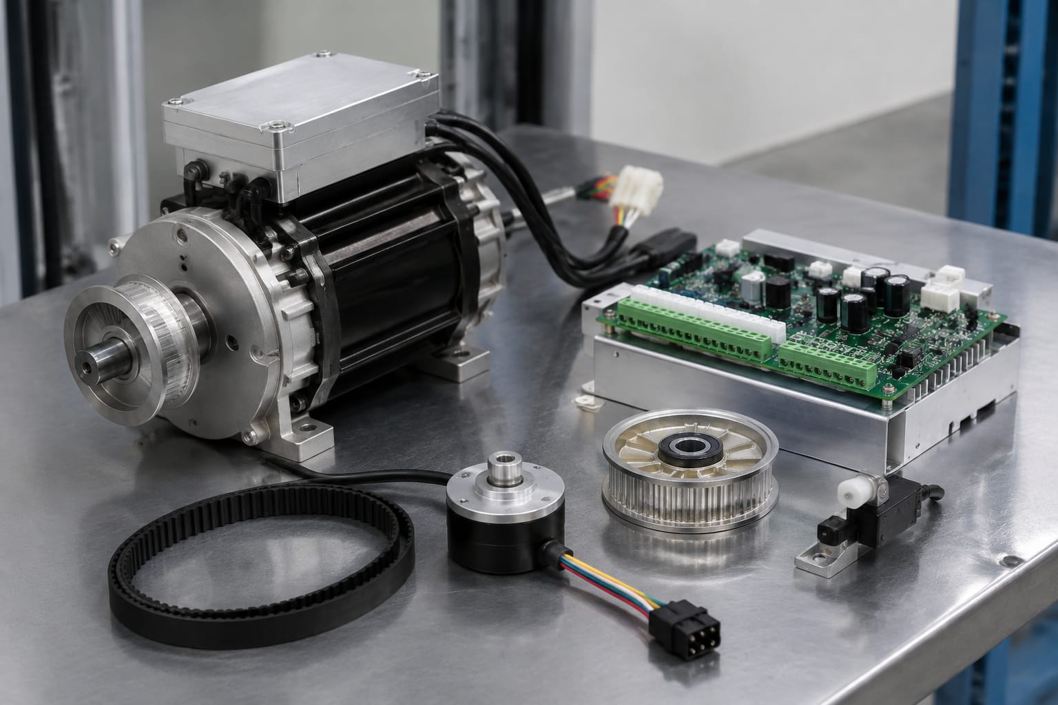 Door drive ascensore: motori, schede e messa a punto