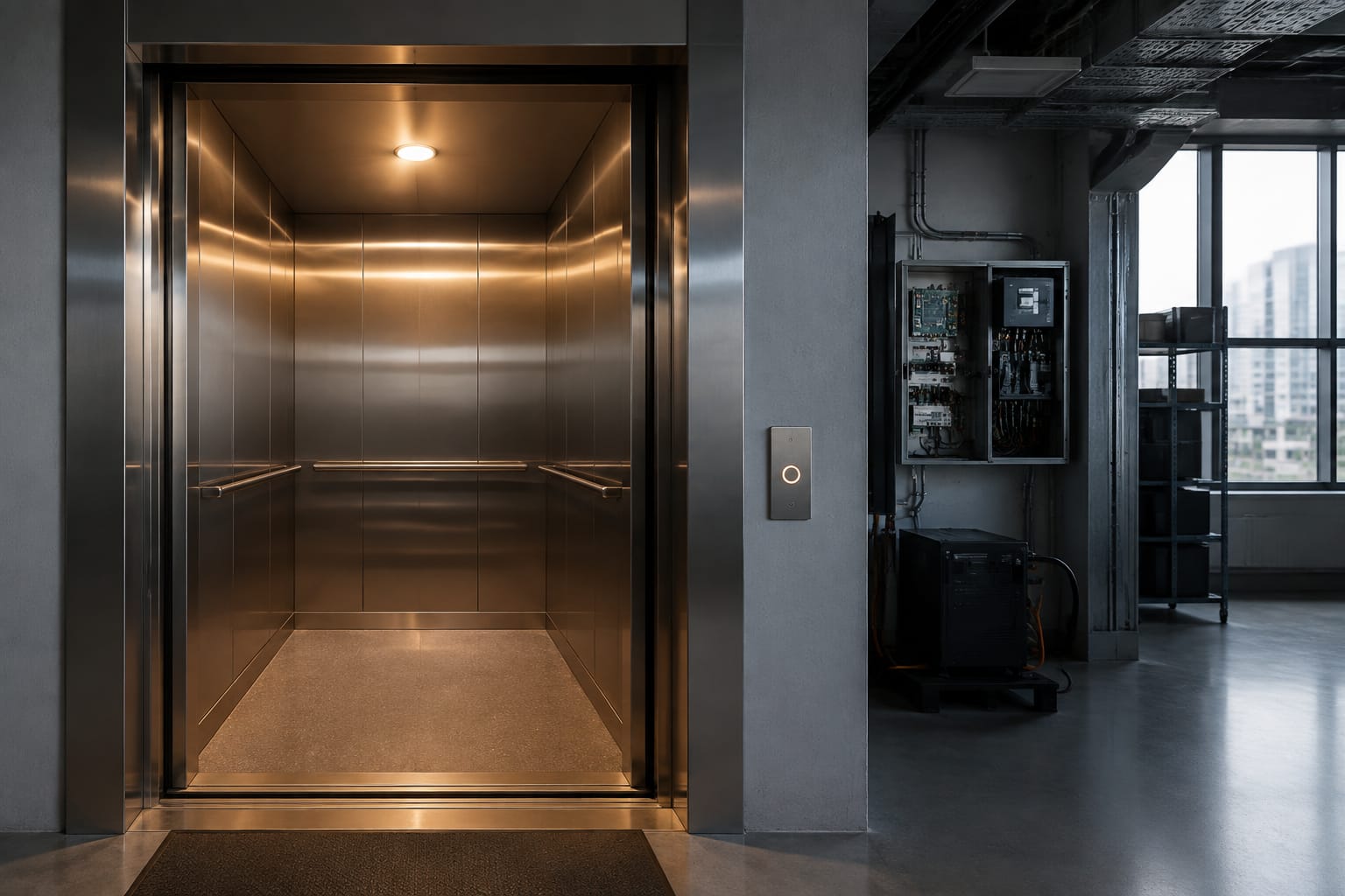 Luce di emergenza ascensore: test, batterie e riparazione