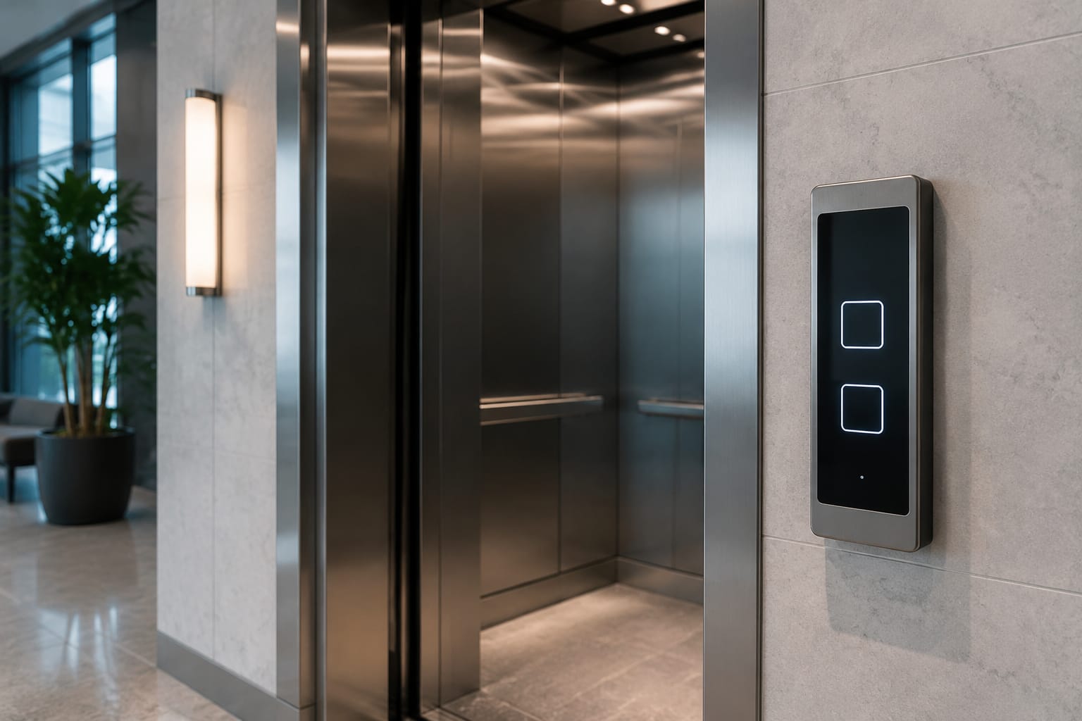 Elevator touch panel: scelta, guasti e retrofit