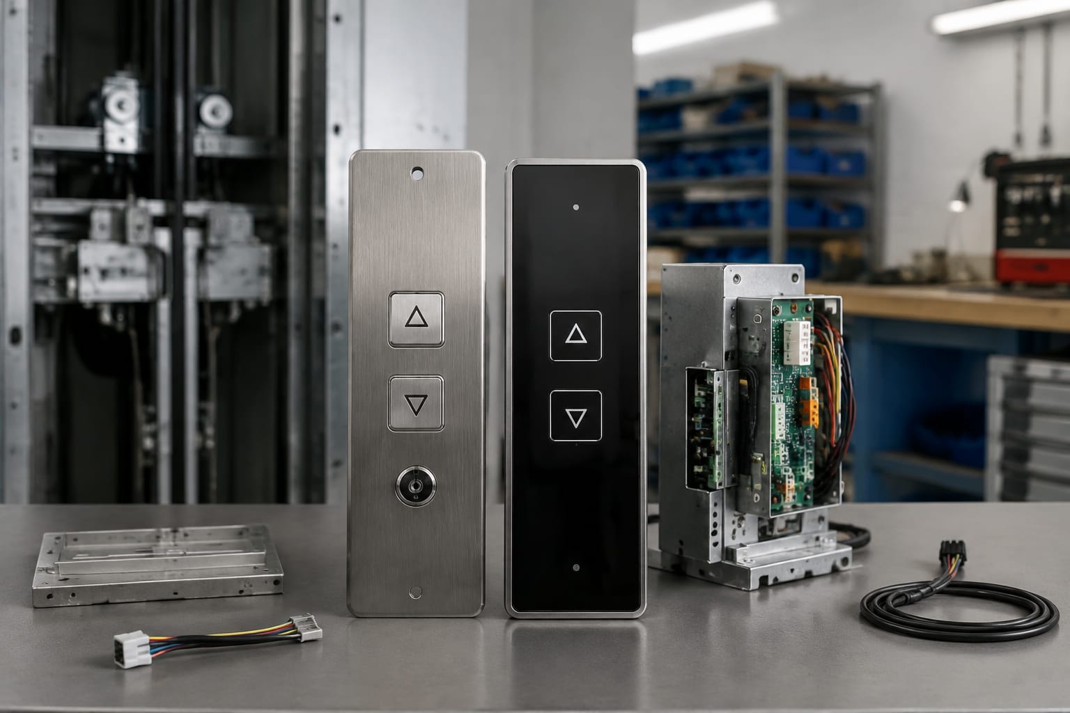 Elevator touch panel: scelta, guasti e retrofit
