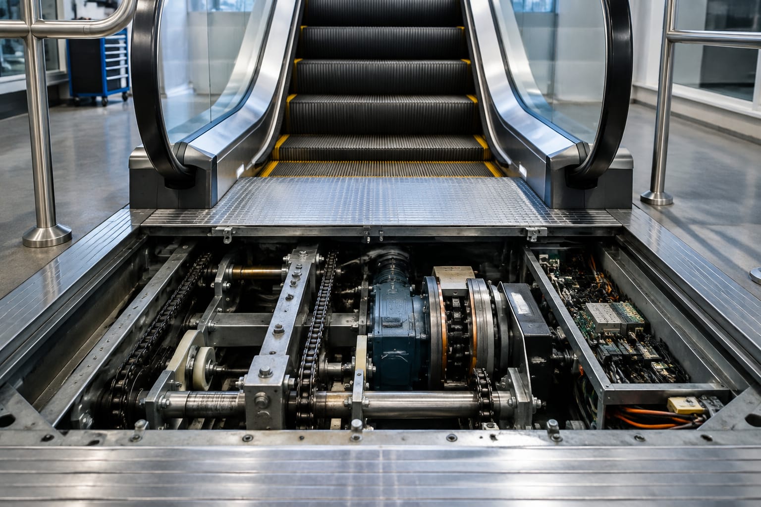 Escalator equipment: componenti e manutenzione essenziale