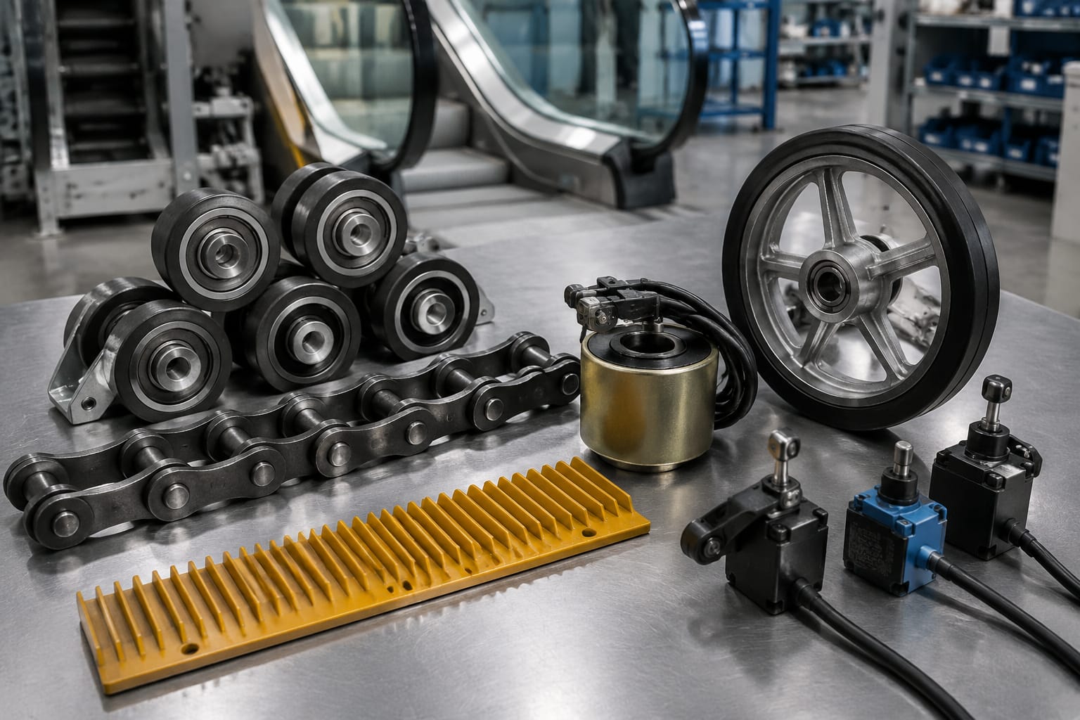 Escalator equipment: componenti e manutenzione essenziale
