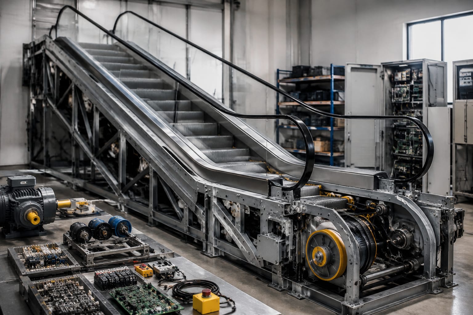 Escalator equipment: componenti e manutenzione essenziale