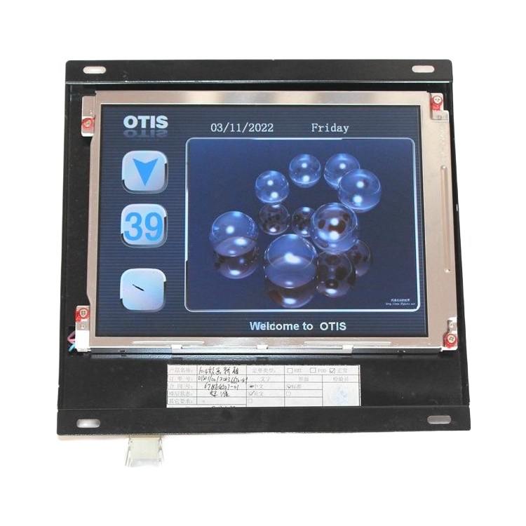 Display multimediale cabina 10.4 OTIS ricambi ascensore accessori ascensore