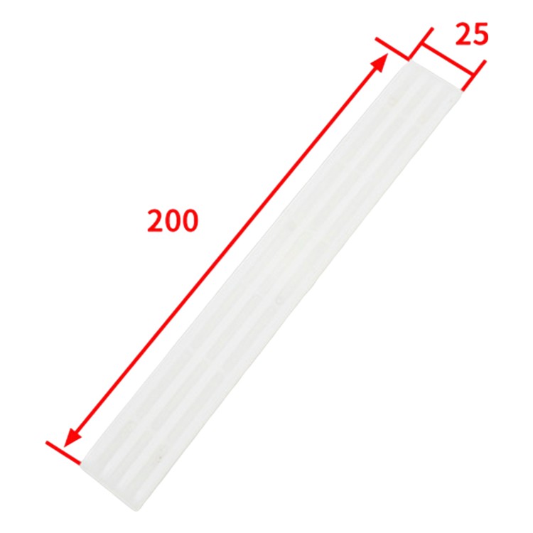 Fodera per scarpa 3 in 1 200x25mm accessori per ascensore ricambi per ascensore