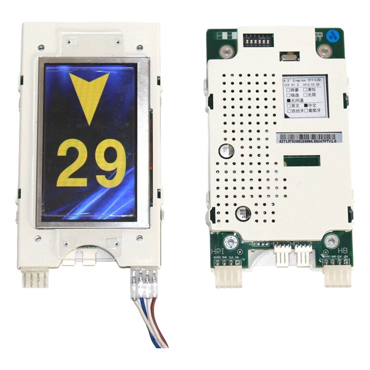 Scheda display a colori da 4.3 pollici OTIS parti per ascensori e accessori
