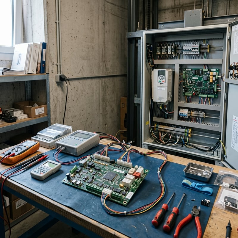 Installazione della scheda PCB Schindler ID 594481