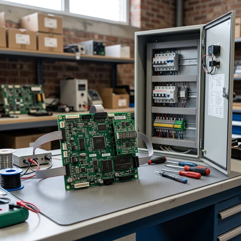 Installazione del Bruciatore OTIS DBA26800H2