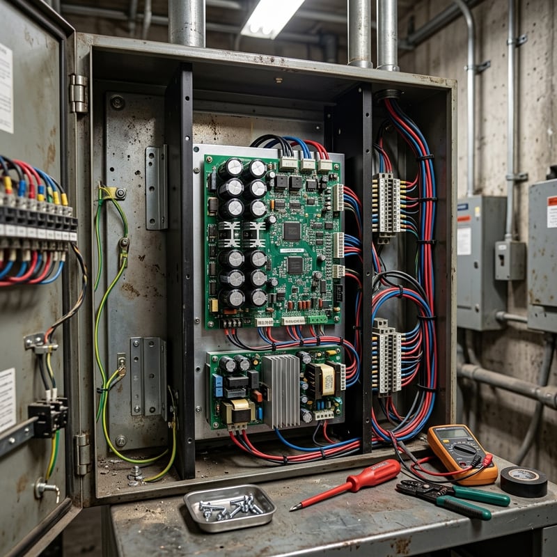Installazione scheda VFD OTIS KCA26800ABS8