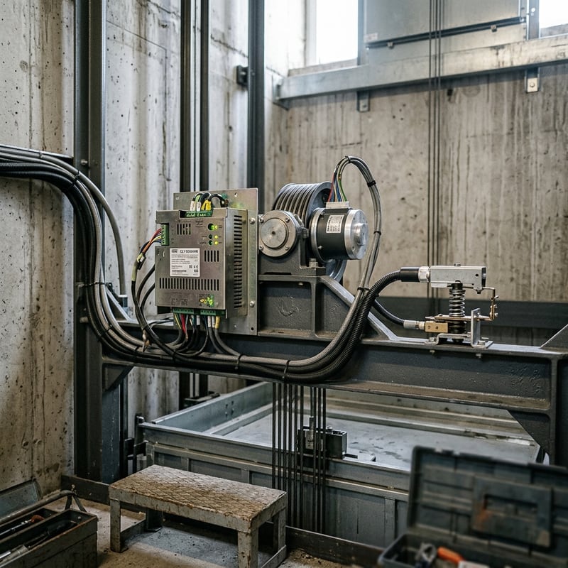 Installazione della scheda di alimentazione OTIS CLT-05024MB
