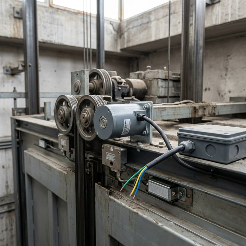 Installazione dell'encoder di porta OTIS HAD-XB-180
