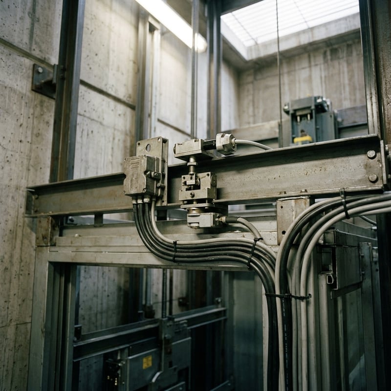 Installazione del pulsante OTIS A4J43675